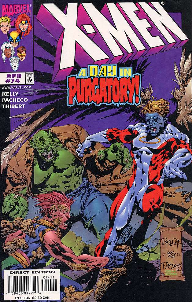 X-Men (2nd Series) #74 Main image