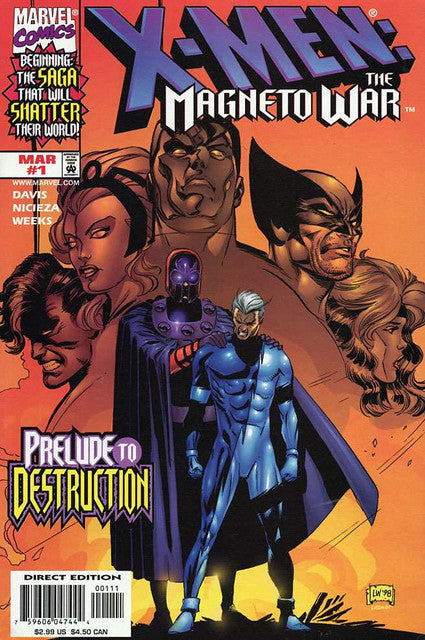 X-Men: Magneto War #1 Main image