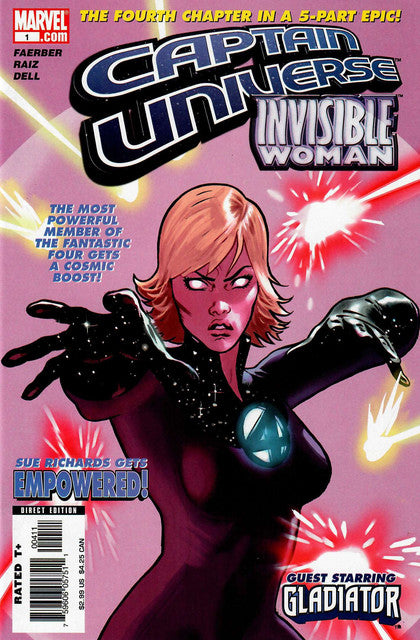 Captain Universe/Invisible Woman #1 Main image