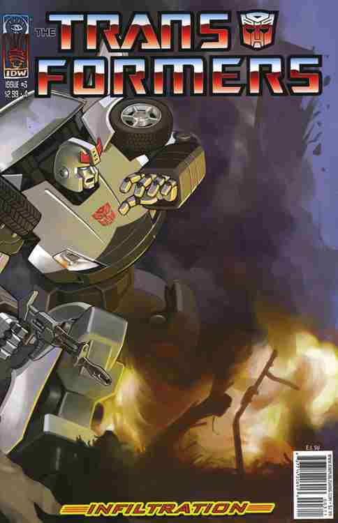 The Transformers: Infiltration #3 Variation A Main image