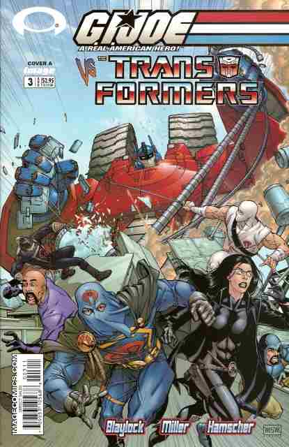 G.I. Joe vs. The Transformers #3 Variation A Main image