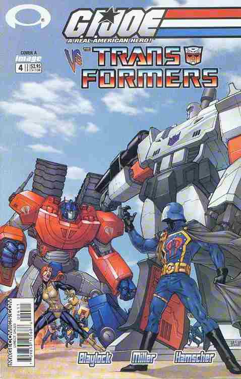 G.I. Joe vs. The Transformers #4 Variation A Main image