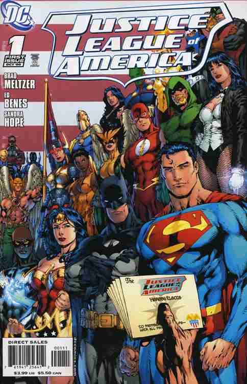 Justice League of America (2nd Series) #1 Variation B