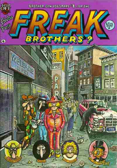 The Fabulous Furry Freak Brothers #4-3rd printing