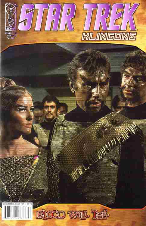 Star Trek: Klingons: Blood Will Tell #4 Variation B Main image