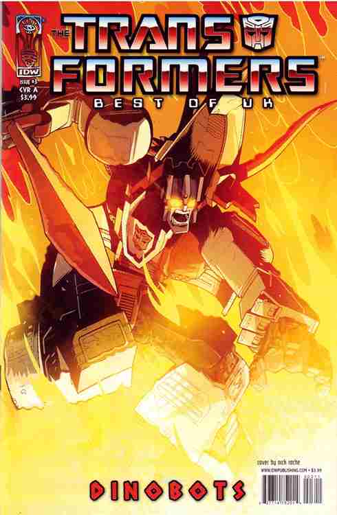 The Transformers: Best of UK: Dinobots #3 Variation A Main image