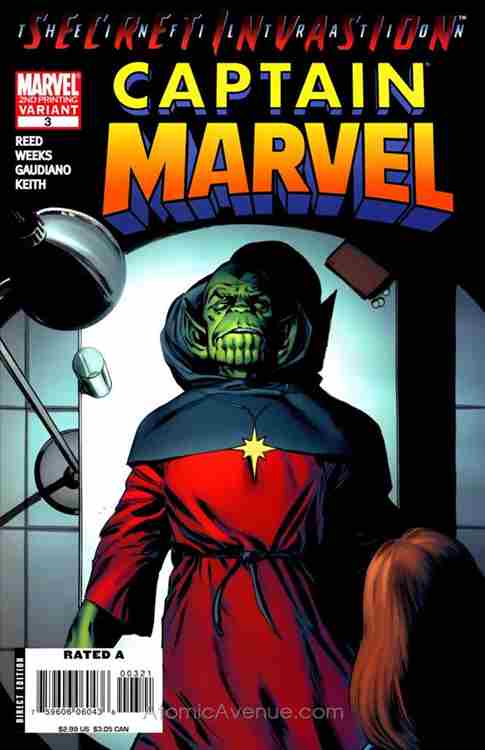 Captain Marvel (7th Series) #3-2nd printing Main image