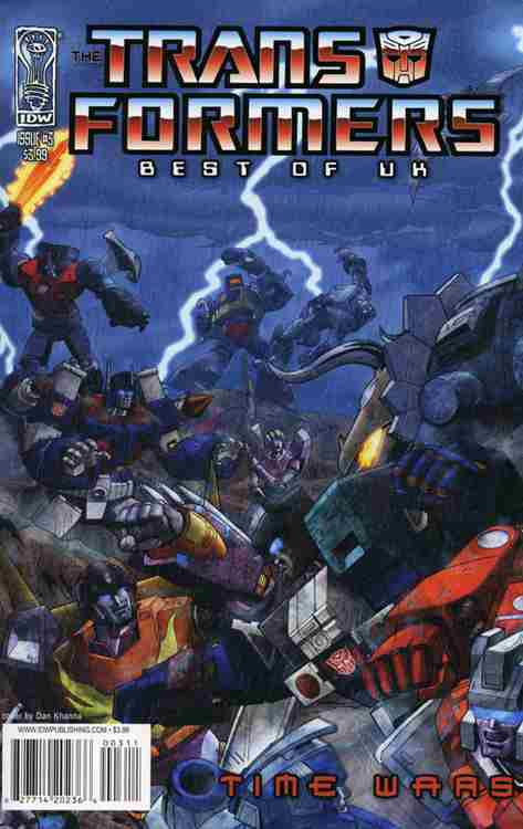 The Transformers: Best of UK: Time Wars #3 Variation A Main image