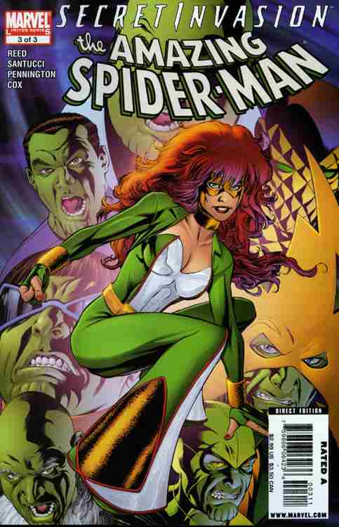 Secret Invasion: The Amazing Spider-Man #3