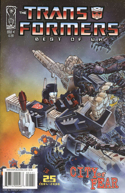 The Transformers: Best of UK: City of Fear #1 Main image