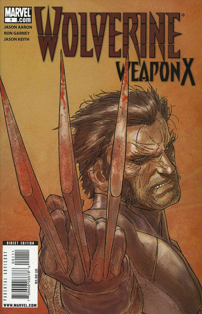 Wolverine Weapon X (2nd Series) #1 Main image