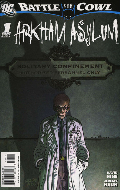 Batman: Battle for the Cowl: Arkham Asylum #1 Main image