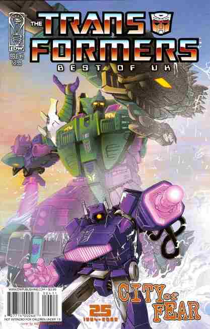 The Transformers: Best of UK: City of Fear #4 Main image