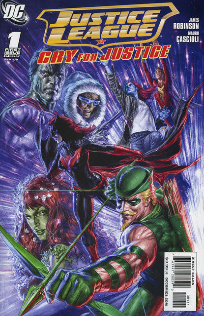 Justice League: Cry for Justice #1 Variation A
