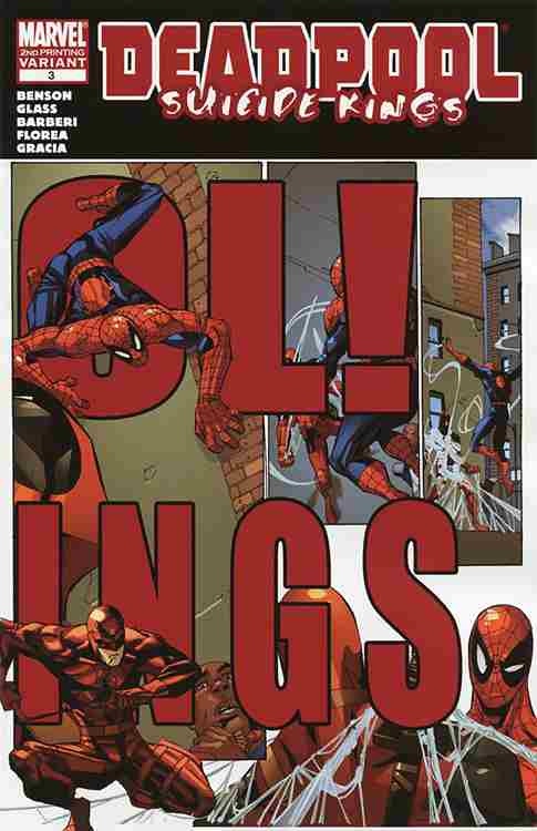 Deadpool: Suicide Kings #3-2nd printing