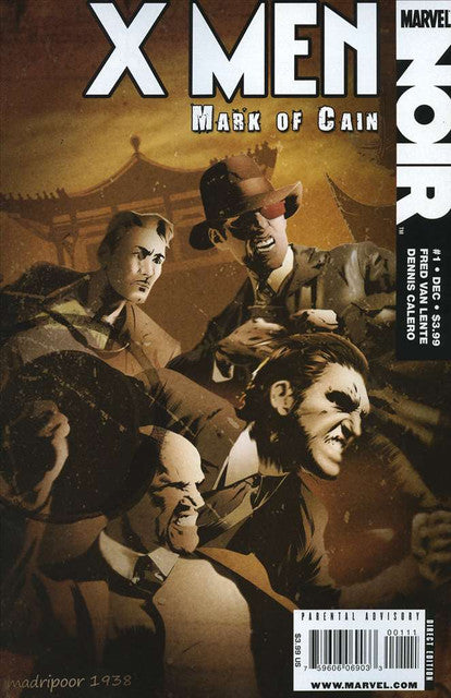 X-Men Noir: Mark of Cain #1 Main image