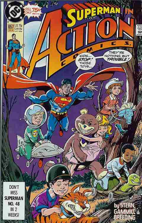Action Comics #657 Main image