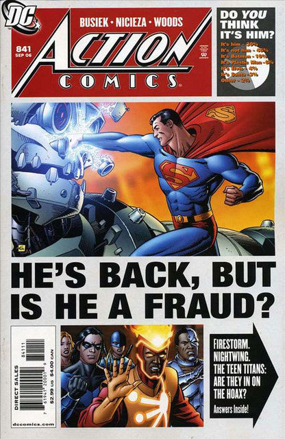 Action Comics #841 Main image