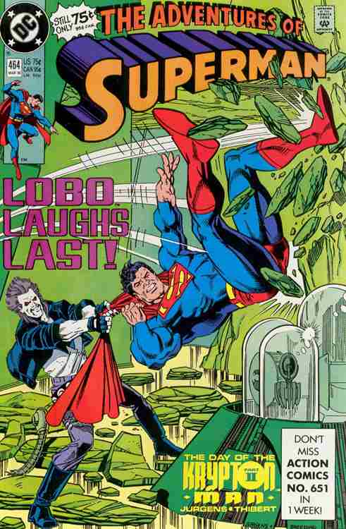 Adventures of Superman #464 Main image