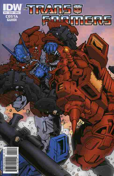 The Transformers (IDW, 2nd Series) #11 Variation A Main image