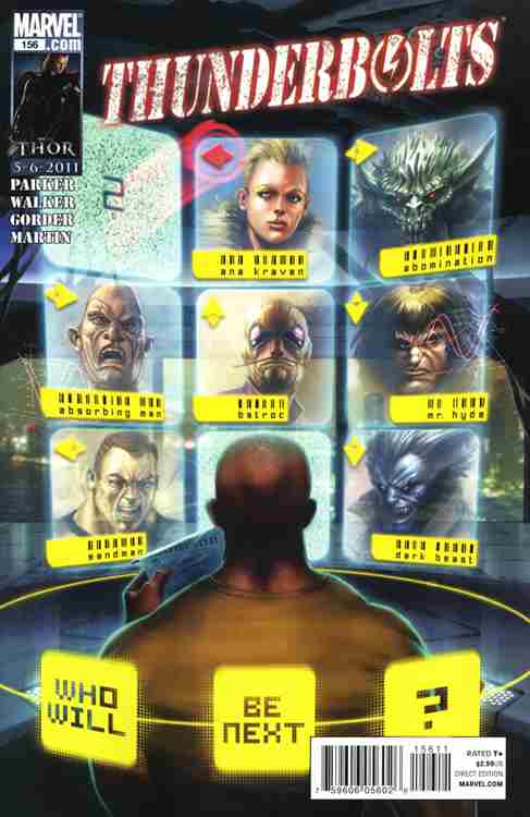 Thunderbolts #156 Main image