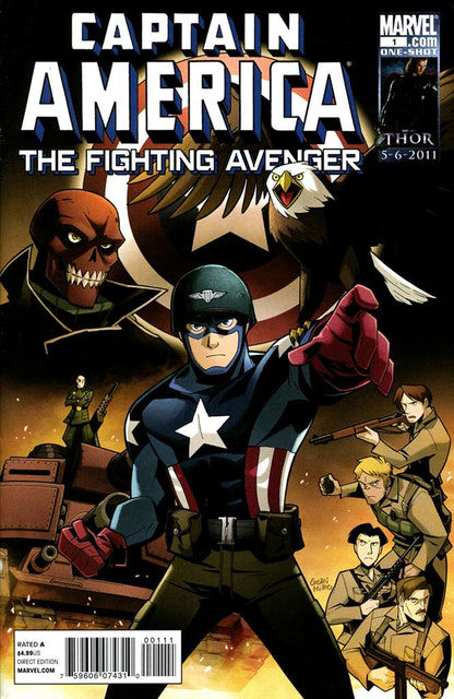 Captain America: Fighting Avenger #1 Main image