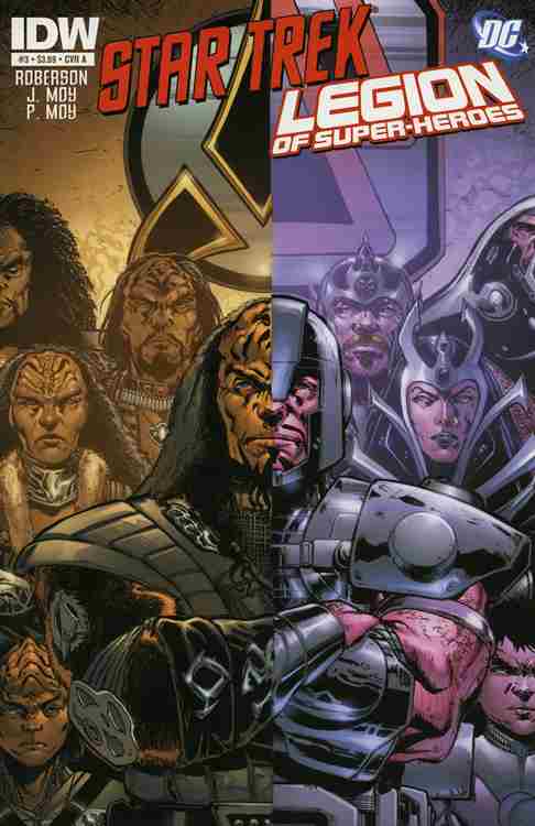 Star Trek/Legion of Super-Heroes #3 Variation A Main image