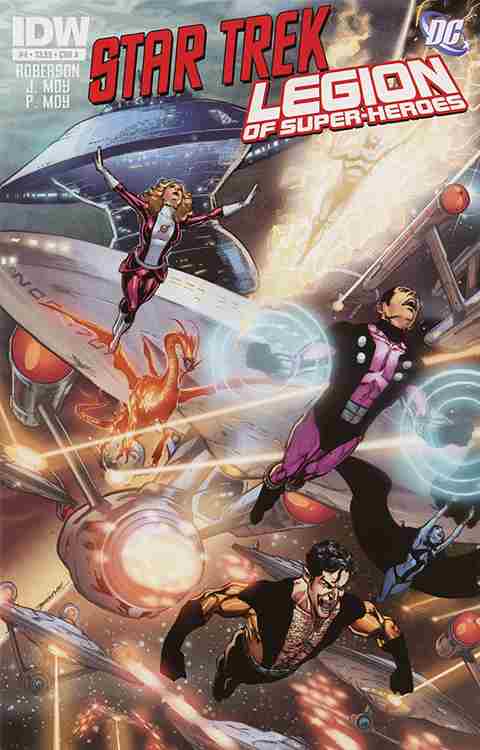 Star Trek/Legion of Super-Heroes #4 Variation A Main image