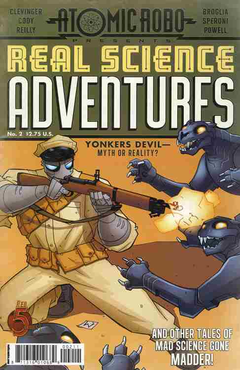 Atomic Robo Presents Real Science Adventures #2 Main image