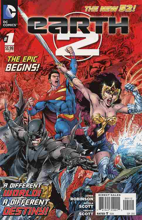 Earth 2 #1-2nd printing