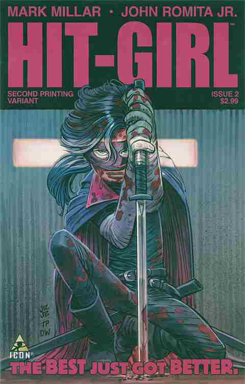 Hit-Girl #2-2nd printing