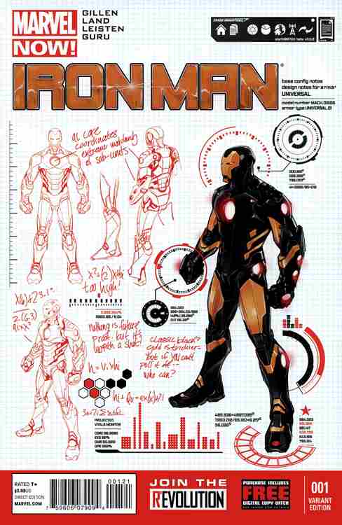 Iron Man (5th Series) #1 Variation A