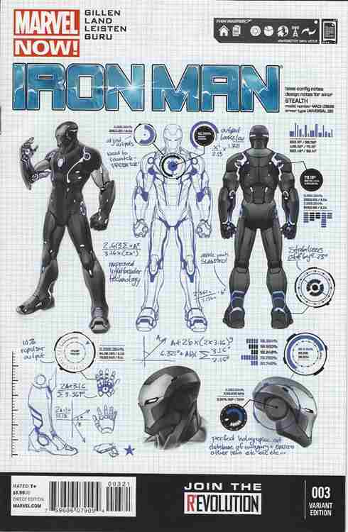 Iron Man (5th Series) #3 Variation A
