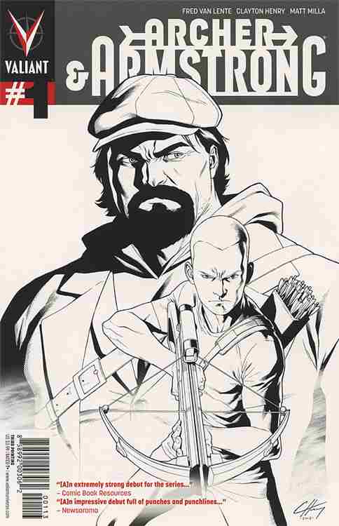 Archer and Armstrong (2nd Series) #1-3rd printing