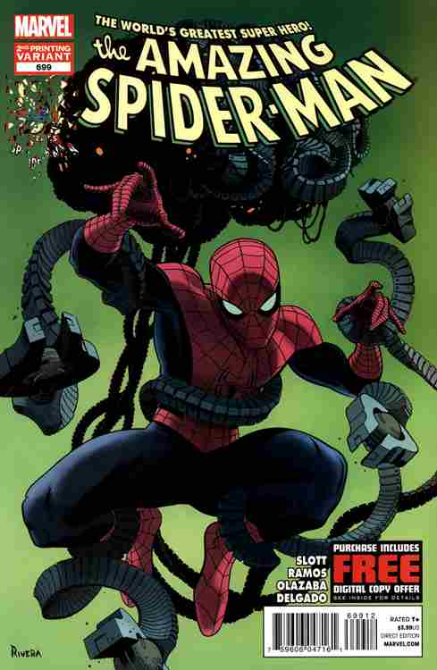 The Amazing Spider-Man #699-2nd printing