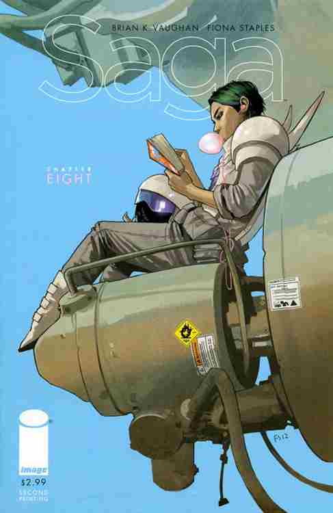 Saga (Image) #8-2nd printing Main image