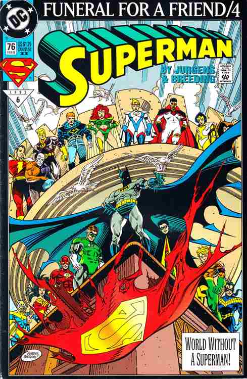 Superman (2nd Series) #76-2nd printing