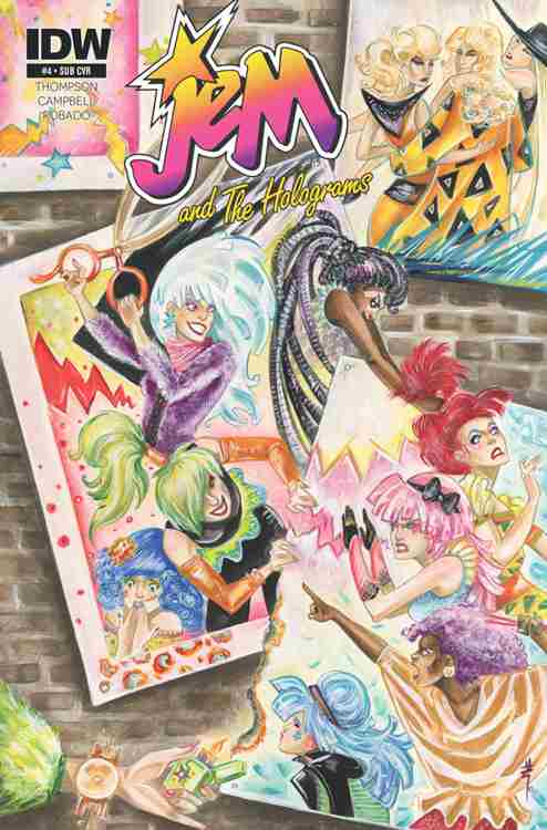 Jem & the Holograms #4 Variation B Main image