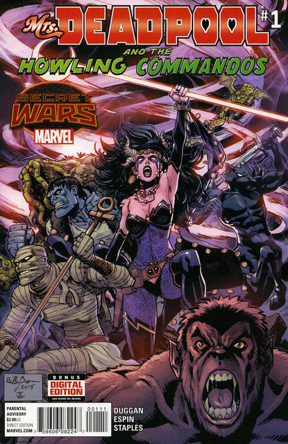 Mrs. Deadpool And the Howling Commandos #1
