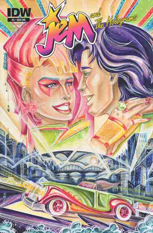 Jem & the Holograms #5 Variation B Main image