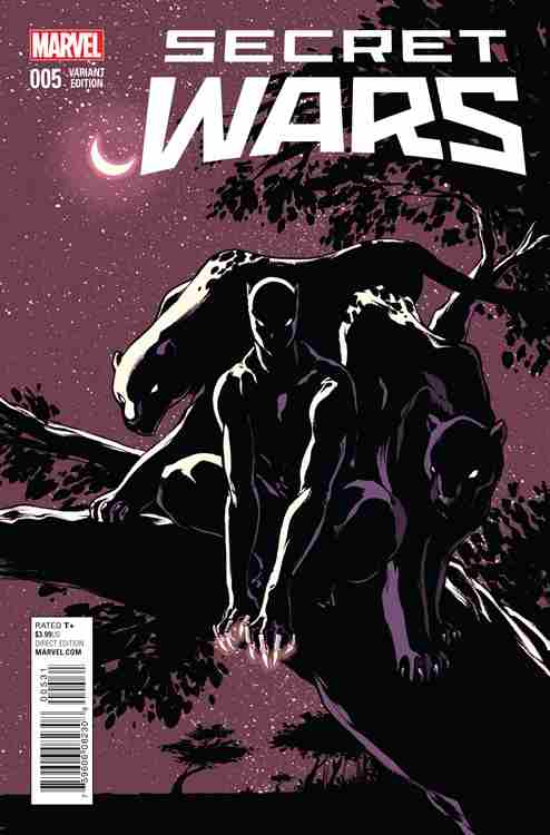 Secret Wars #5 Variation E