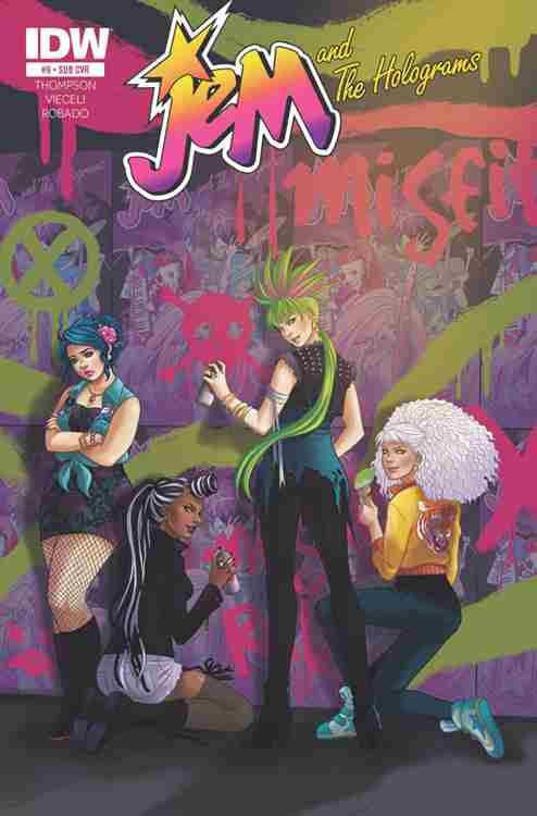 Jem & the Holograms #9 Variation A Main image