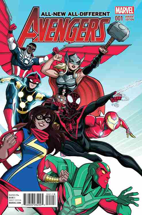All-New, All-Different Avengers #1 Variation B Main image