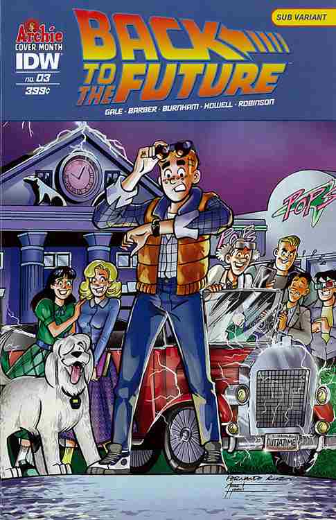 Back To The Future (IDW) #3 Variation B Main image