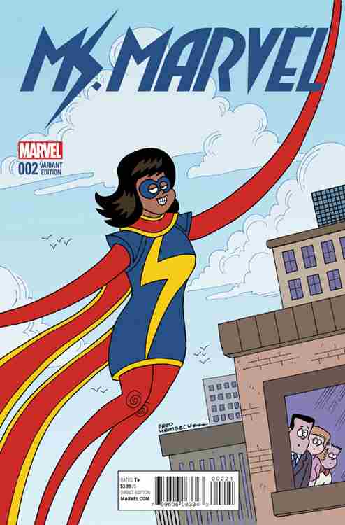 Ms. Marvel (4th Series) #2 Variation B