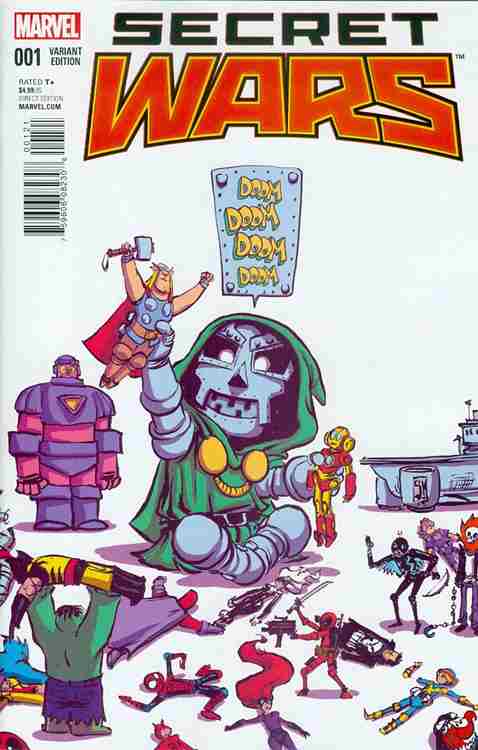 Secret Wars #1 Variation 34