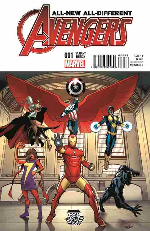 All-New, All-Different Avengers #1 Variation I Main image