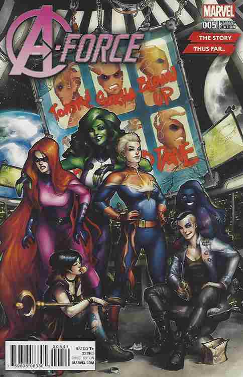 A-Force (2nd Series) #5 Variation B Main image