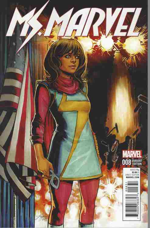 Ms. Marvel (4th Series) #8 Variation A
