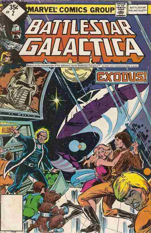 Battlestar Galactica (Marvel) #2 Variation A Main image